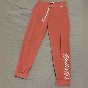 Hollister Coral Jogger Pants
